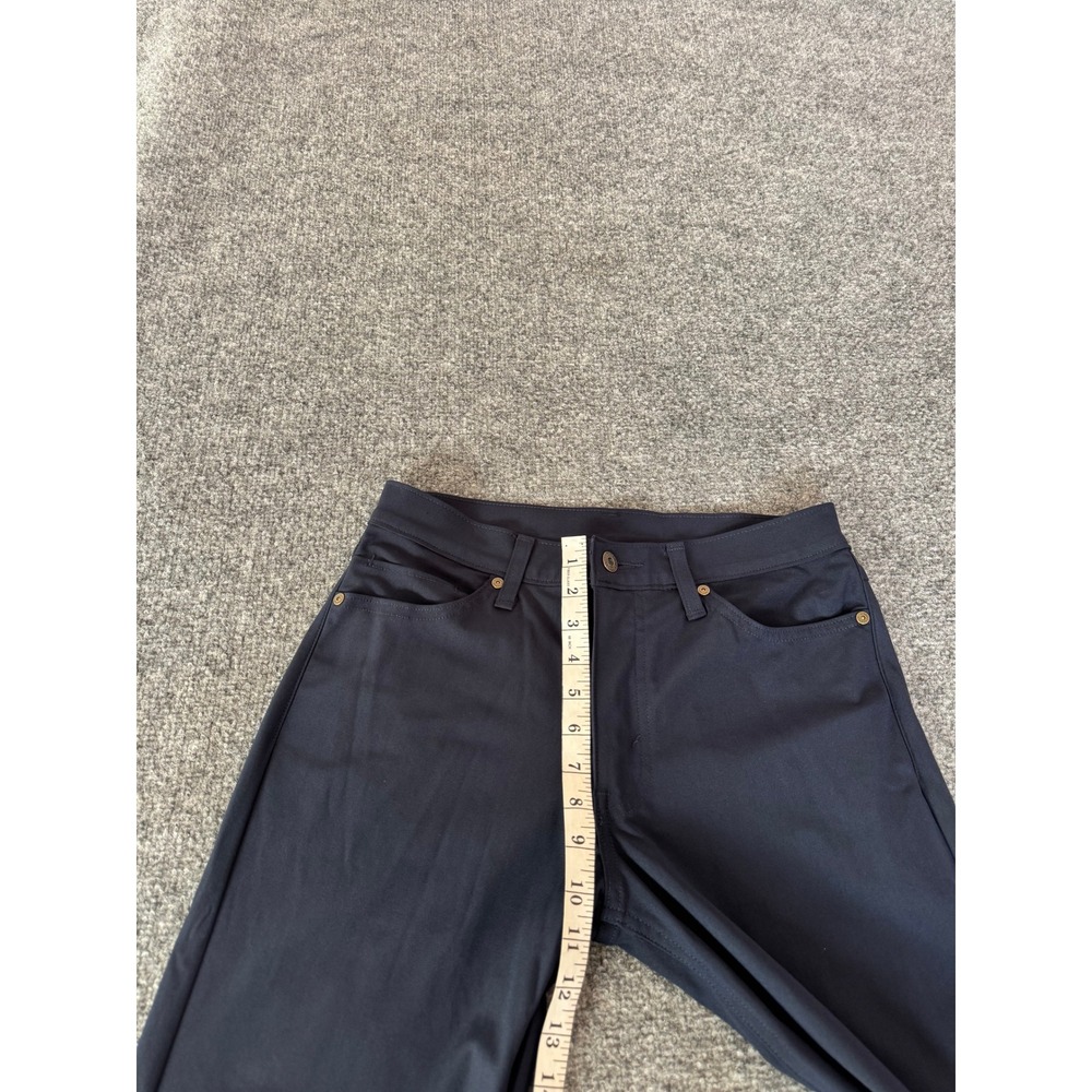 Levi Strauss Womens Dark Wash Straight Leg Pants Size 30x30 - Picture 8 of 16